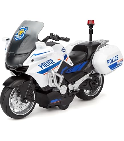 Amazon.com: New Ray 1/12 BMW R1200RT-P POLICE Motorcycle, Diecast